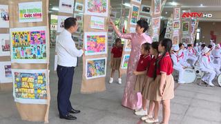 Phát động thi vẽ tranh chủ đề “Sân trường mơ ước của em”