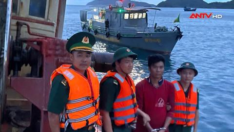 Bắt giữ đối tượng truy nã lẩn trốn trên tàu cá