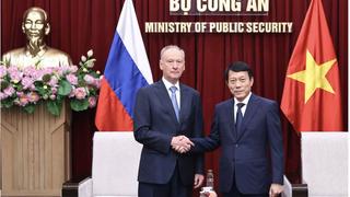 Đại tướng Lương Tam Quang tiếp Trợ lý Tổng thống Nga, Chủ tịch Hội đồng Biển Liên bang Nga