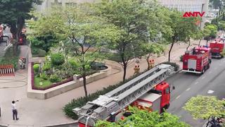 Diễn tập phương án chữa cháy nhà cao tầng tại trung tâm TP.HCM