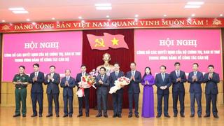 Công bố quyết định điều động, chỉ định 2 Phó Bí thư Tỉnh ủy Thanh Hóa