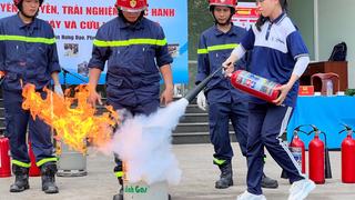  Thiết thực từ những buổi tập huấn phòng chống cháy nổ