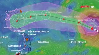 Tin bão gần biển đông (Cơn bão RAGASA)