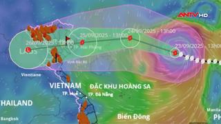 Cập nhật diễn biến bão số 9