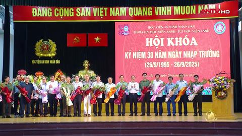 30 năm D27 Học viện An ninh nhân dân - D21 Học viện Cảnh sát nhân dân: Tiếp bước tự hào truyền thống CAND