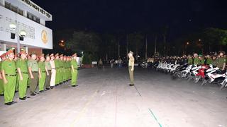 Công an TP. Hải Phòng ra quân bảo vệ an toàn Đại hội đại biểu Đảng bộ thành phố