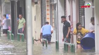  Bão Ragasa gây ngập lụt tại một số khu vực ở Trung Quốc
