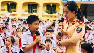 Đảm bảo an toàn giao thông cho học sinh đến trường 
