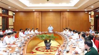 Họp Thường trực Ban Chỉ đạo Trung ương về phòng, chống tham nhũng, lãng phí, tiêu cực