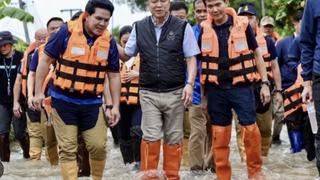 Thái Lan huy động toàn lực ứng phó lũ lụt tại 17 tỉnh sau bão Bualoi