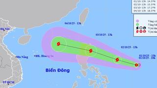 Bão Matmo được dự báo là cơn bão mạnh