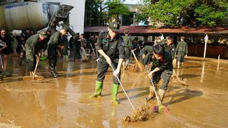Nỗ lực sớm nhất để học sinh vùng ngập lụt trở lại trường học  
