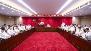 Thảo luận tại các Tổ đại biểu của Đại hội đại biểu Đảng bộ Công an Trung ương lần thứ VIII