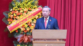 Phát biểu chỉ đạo của Tổng Bí thư Tô Lâm tại Đại hội đại biểu Đảng bộ Công an Trung ương lần thứ VIII