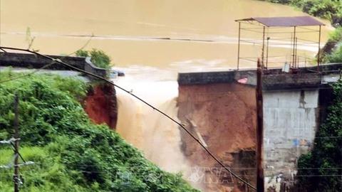 Vỡ đập thủy điện Bắc Khê (Lạng Sơn): Đã di dời toàn bộ dân ở vùng hạ du đến nơi an toàn