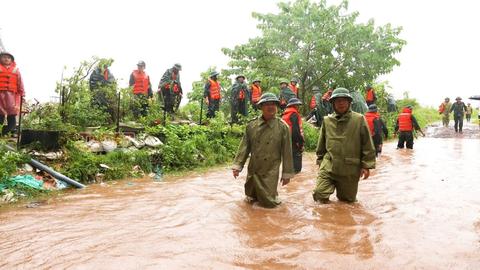 Lũ trên sông Cầu tại Thái Nguyên vượt đỉnh lịch sử hơn 1m
