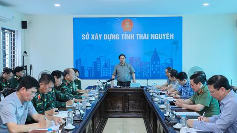 Thủ tướng thăm, chỉ đạo khắc phục hậu quả bão số 11 tại Thái Nguyên