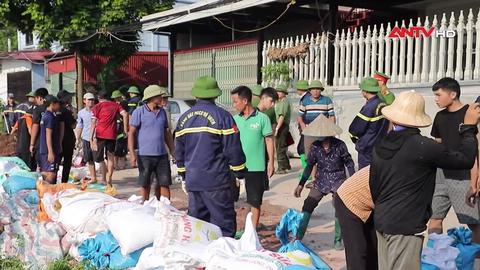 Bắc Ninh: Các lực lượng căng mình giữ đê, cứu dân giữa tâm lũ 