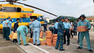 Điều hành an toàn tuyệt đối cho các chuyến bay cứu trợ tới vùng lũ phía Bắc