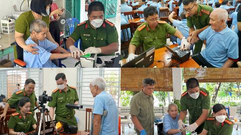 Công an TP HCM cấp căn cước cho đối tượng bảo trợ xã hội
