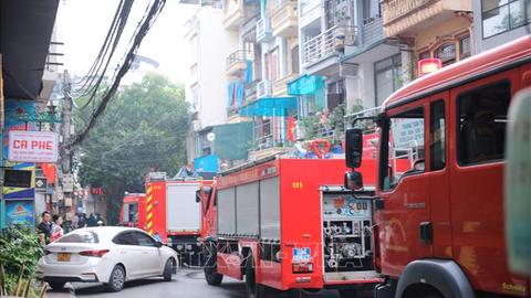   Cháy nhà ở Hà Nội, 5 người tử vong  
