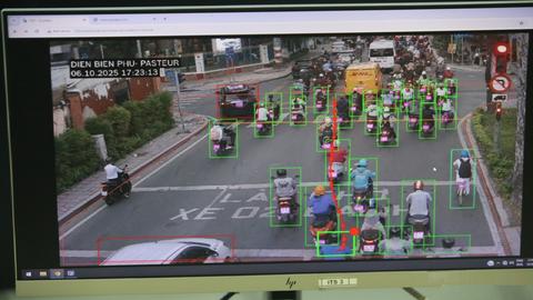 Ứng dụng camera AI giám sát giao thông
