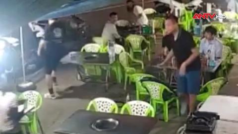 Tạm giữ thanh niên đuổi chém người sau khi bị từ chối mời bia