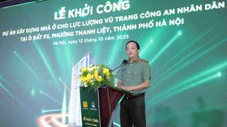 Khởi công dự án xây dựng nhà ở cho lực lượng vũ trang CAND tại phường Thanh Liệt