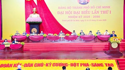 Đại hội đại biểu Đảng bộ TP.HCM lần thứ I họp phiên trù bị