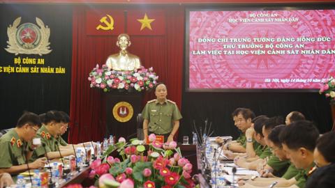 Hiện đại hóa cơ sở vật chất của Học viện Cảnh sát nhân dân