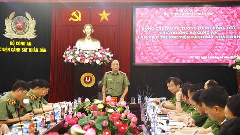 Hiện đại hóa cơ sở vật chất của Học viện Cảnh sát nhân dân
