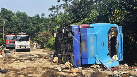 Nguyên nhân ban đầu vụ lật xe khách khiến 3 người tử vong ở Lào Cai