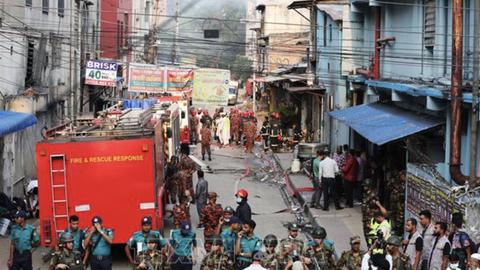 Bangladesh: Cháy lớn khiến ít nhất 16 người thiệt mạng