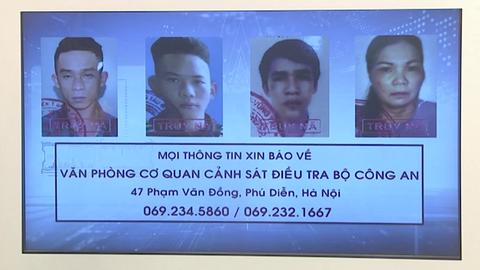 Truy nã 4 đối tượng tội trộm cắp và đánh bạc