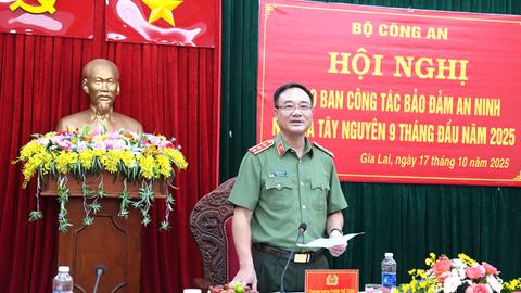 Tăng cường đảm bảo an ninh trật tự địa bàn Tây Nguyên