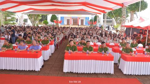 Ấm áp hội nghị gia đình phạm nhân tại trại giam Đắk Trung