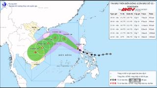 Bão FENGSHEN đã vào biển Đông và sẽ tăng cấp