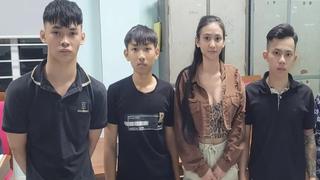 Nữ quái cầm đầu nhóm côn đồ xông vào phòng trọ chém người