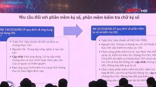 Triển khai đồng bộ các giải pháp ký số trên văn bản điện tử