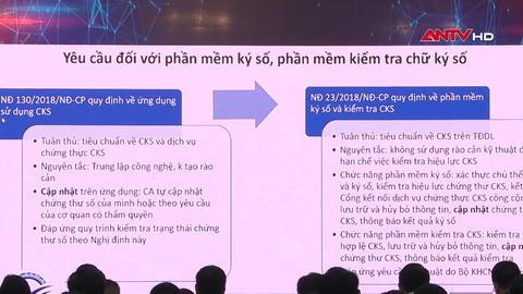 Triển khai đồng bộ các giải pháp ký số trên văn bản điện tử