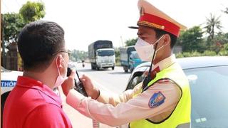 Nghệ An: Xử lý 490 trường hợp vi phạm nồng độ cồn