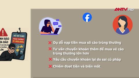 Cảnh báo lừa đảo xổ số cào online trúng thưởng lớn