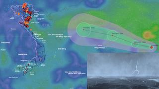 Một áp thấp nhiệt đới lại xuất hiện gần Biển Đông