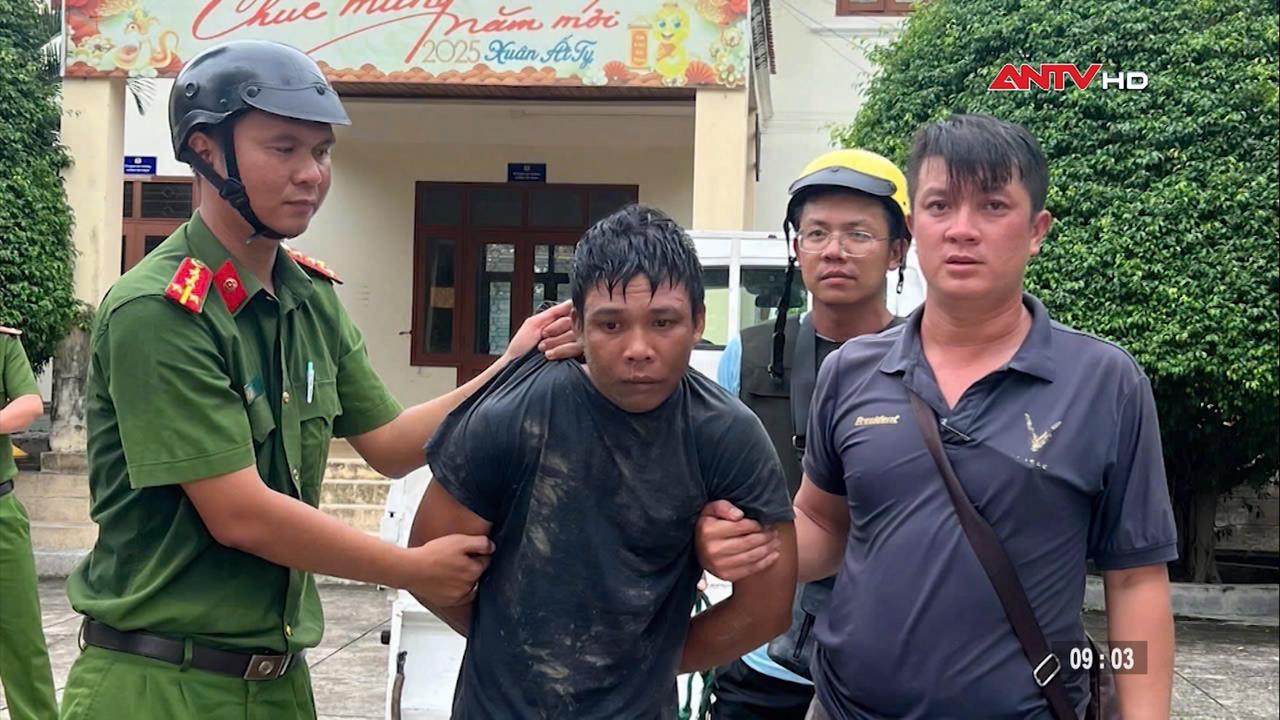 Bắt giữ thanh niên chém người, tấn công tổ công tác