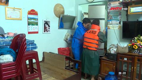Công an đảm bảo an toàn cho nhân dân vùng bão số 12