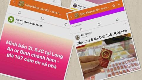 Rủi ro khi mua vàng ‘chợ đen’