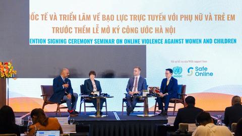Công ước Hà Nội - bước tiến lớn trong bảo vệ trẻ em, bình đẳng giới trên mạng