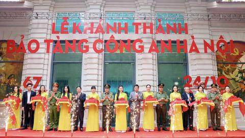 Khánh thành dự án cải tạo, nâng cấp Bảo tàng Công an Hà Nội