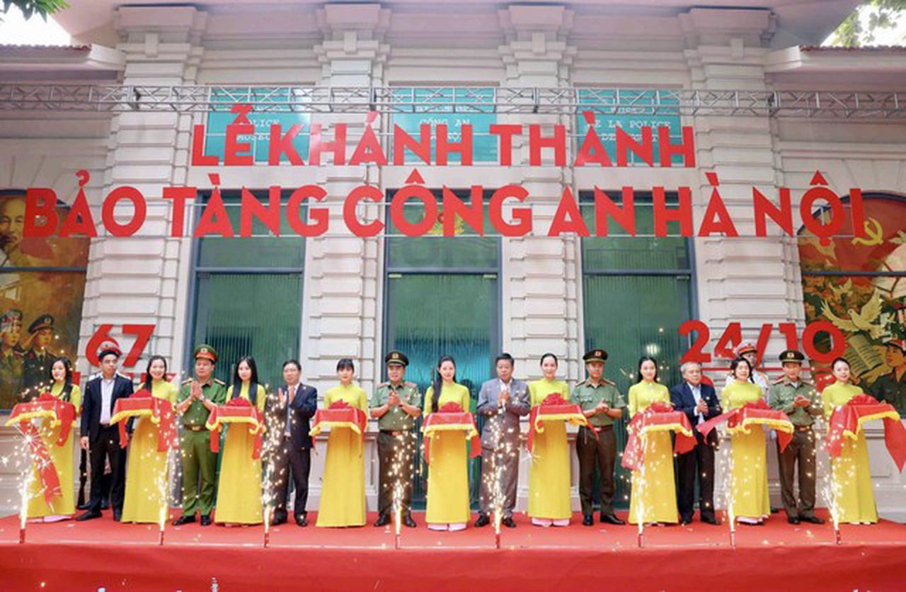 Khánh thành dự án cải tạo, nâng cấp Bảo tàng Công an Hà Nội Khánh thành dự án cải tạo, nâng cấp Bảo tàng Công an Hà Nội