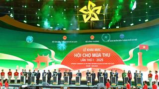 Khai mạc Hội chợ Mùa thu lần thứ nhất năm 2025